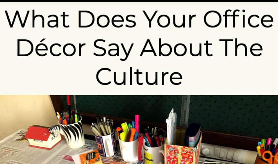 Office desk with colorful supplies reflecting workplace culture. Explore insights on work, career, leadership, and HR from a knowledgeable author.