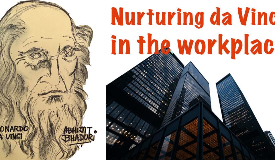 Explore enhancing work and leadership with da Vinci's creativity. Ideal for HR professionals seeking talent development insights from a respected author.