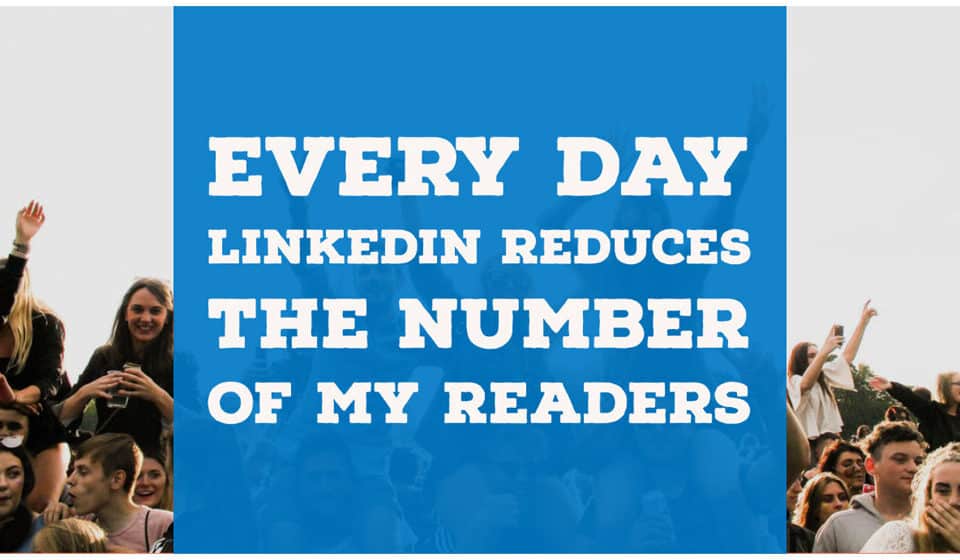 Frustrated author humorously reflects on LinkedIn's impact on readership. Insights into work, career growth, and leadership challenges in the HR world.
