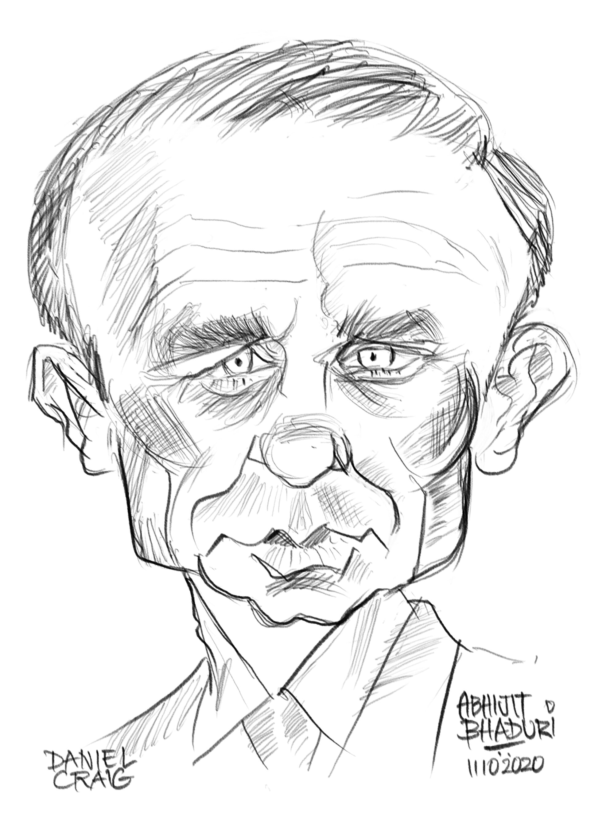 James Bond Caricature