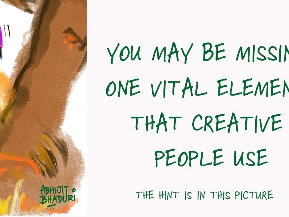 Creative inspiration is key to work and career success. Dive into leadership insights from a talented author in HR. Find the hint in the image!