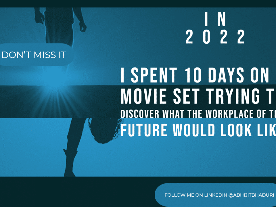 Exploring future workplace dynamics on a movie set in 2022, blending career insights with leadership, talent, and HR expertise. Don't miss it!
