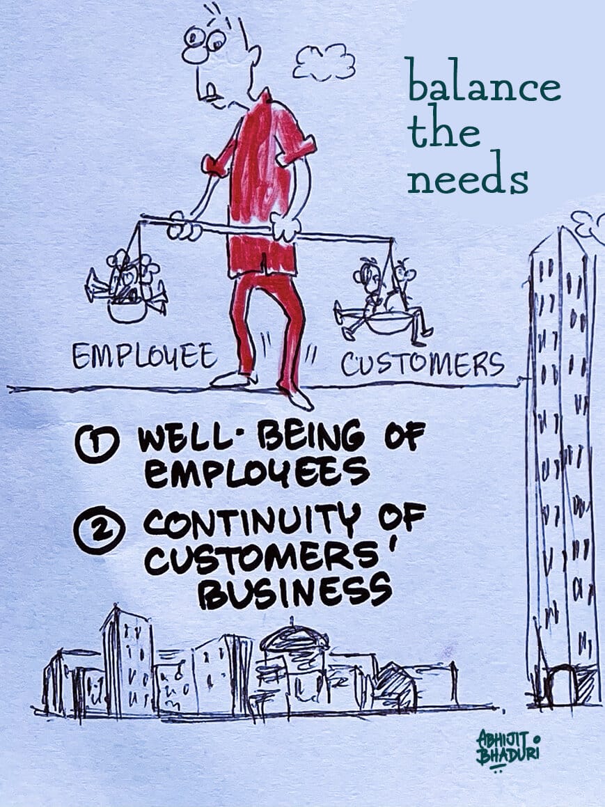 Lesson 3: A hybrid workplace needs more communicationThe CEO and the leadership team have to ensure that there is one common company culture in a hybrid world (whether the employee is working from home or office or part-time in both). We will contin…