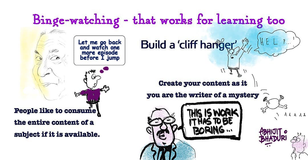 When someone tells you about short attention spans, tell them about the ability of storytellers to get the listeners to suspend disbelief…