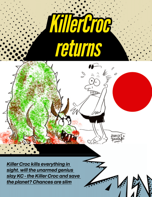 Killer Croc returns in a wild adventure! Will the genius save the planet from this iconic creature? Only seven plots to choose from!